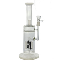 4 Tower Showerheads Honeycomb Glass Water Pipe for Smoking (ES-GB-446)